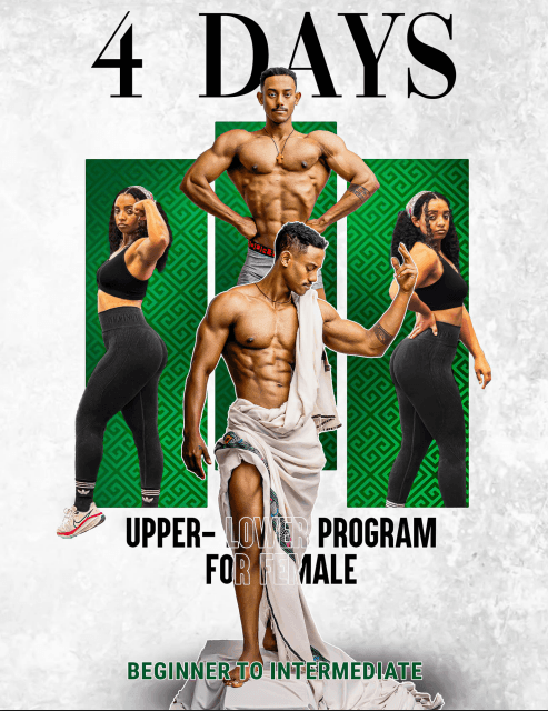 The 3-Month Glute Accelerator: High-Volume 4-Day Split (Female)